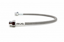 RV6 16-21 Civic 1.5T Braided Stainless Clutch Line